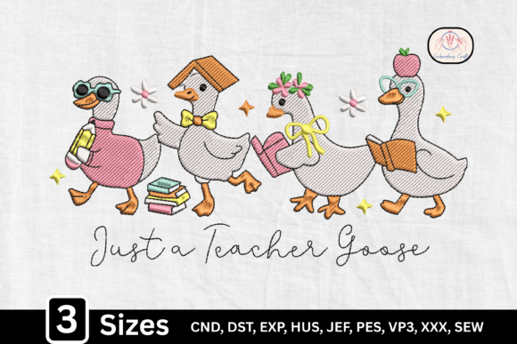 Funny Just a Teacher Goose